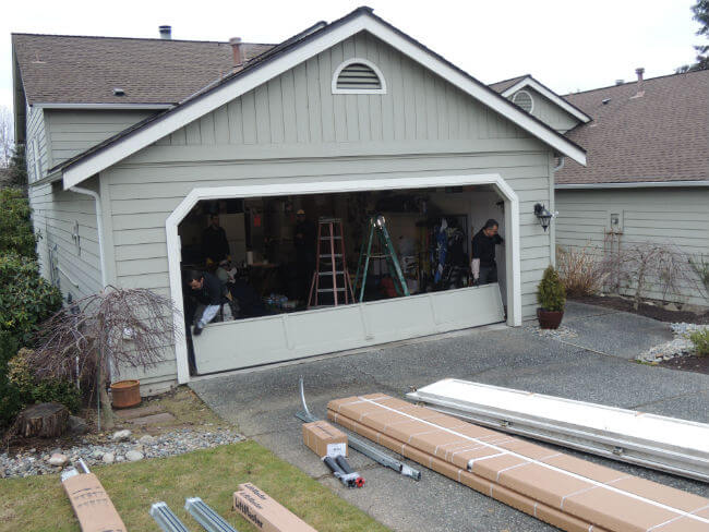New Residential Garage Doors